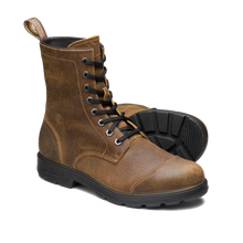 Blundstone 2532 - Originals Lace Up Tall Tobacco Waxed Suede Blundstone Canada