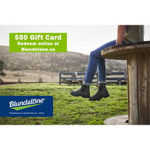 Blundstone Gift Card $50 Blundstone Canada