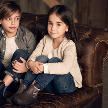 Blundstone 1413 - Kids Brown Striped Elastic Blundstone Canada