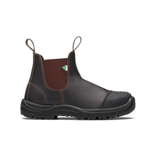 Blundstone 167 - Work & Safety Boot Rubber Toe Cap Stout Brown Blundstone Canada