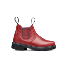 Blundstone 2192 - Kids Red with Burgundy Tartan Elastic Blundstone Canada