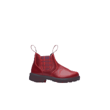 Blundstone 2192 - Kids Red with Burgundy Tartan Elastic Blundstone Canada