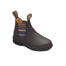 Blundstone 1413 - Kids Brown Striped Elastic Blundstone Canada