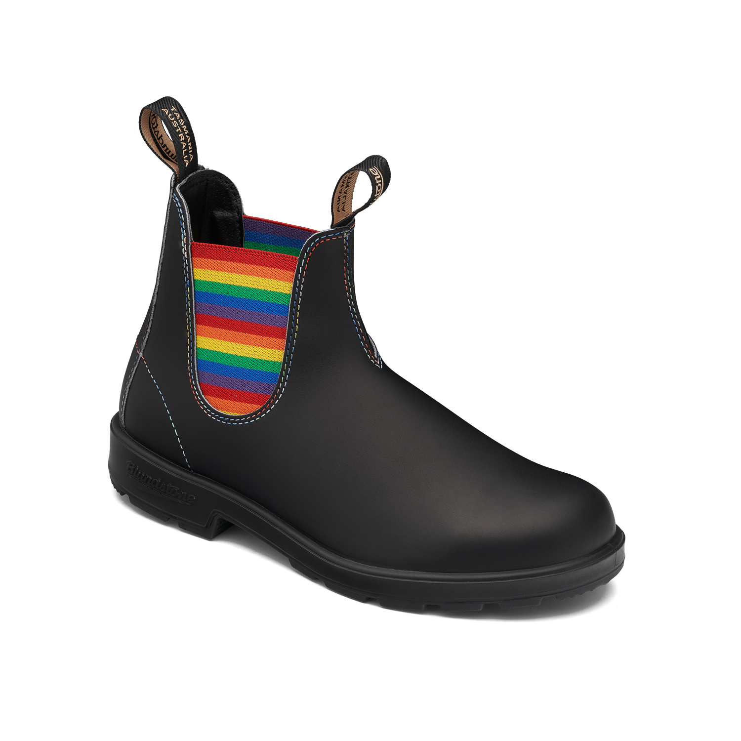 Blundstone 2105 Original Black with Rainbow Aus 3.5