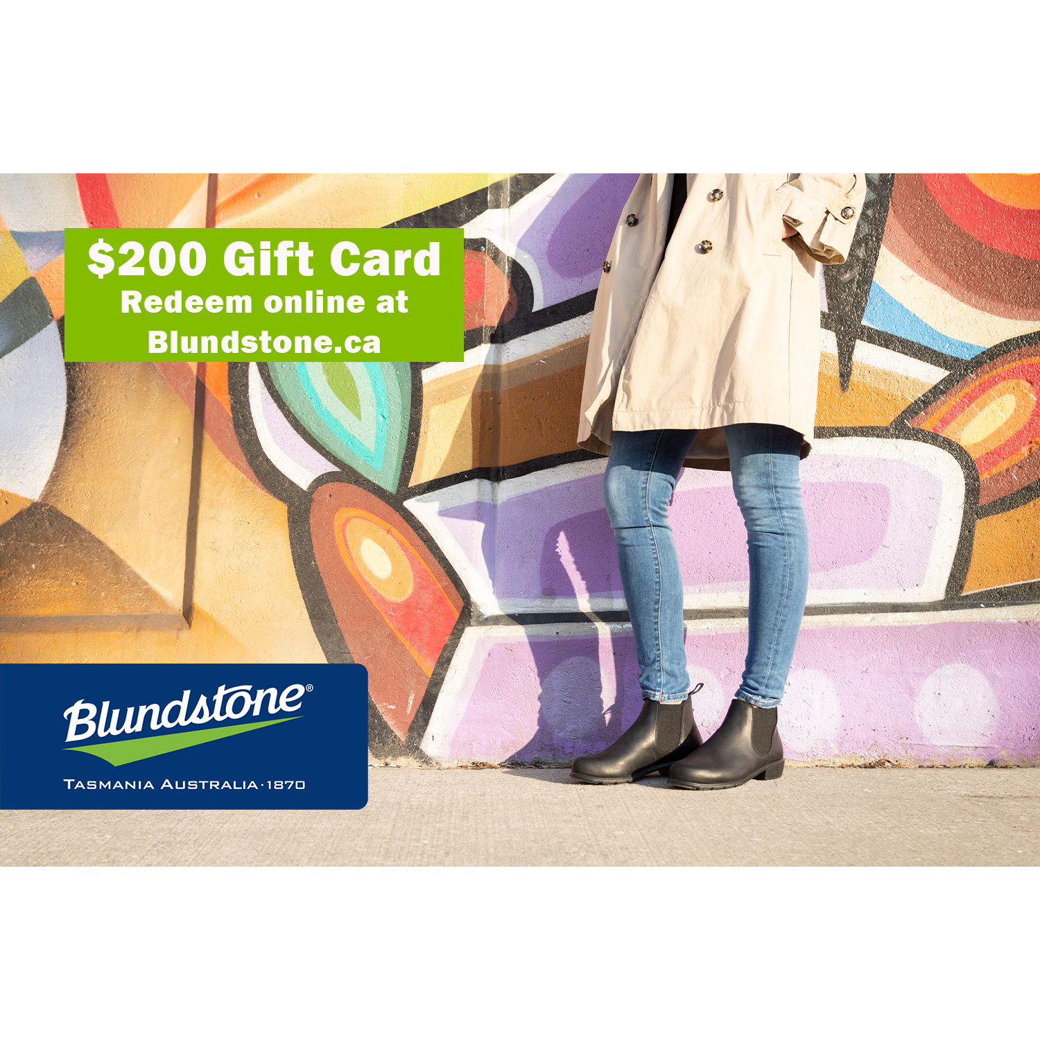 Blundstone Gift Card $200 Blundstone Canada