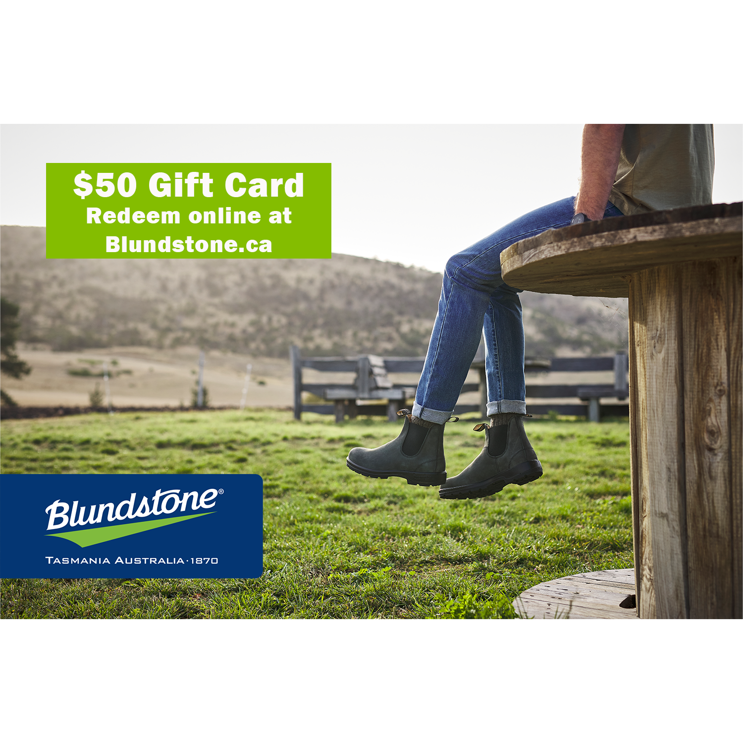 Blundstone Gift Card $50 Blundstone Canada