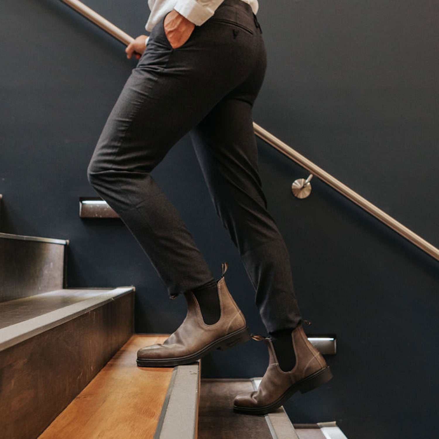 Blundstone 1395 - Chisel Toe Steel Grey Blundstone Canada