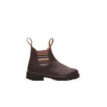 Blundstone 1413 Enfants Brun avec elastique raye