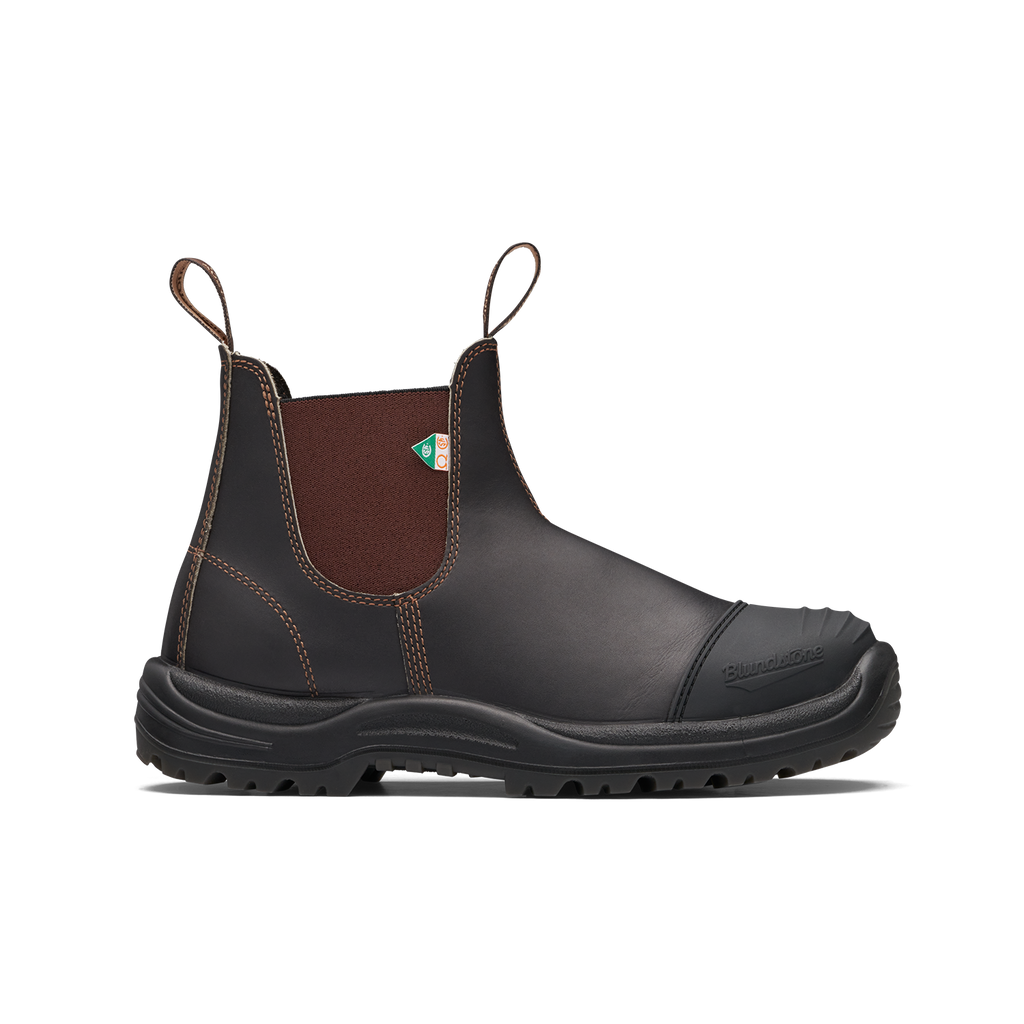 Laceless sales safety boots