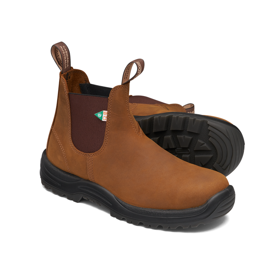 Blundstone 164 CSA Work & Safety Boot - Saddle Brown, 6-Inch, Steel/Puncture Resistant Toe - View #9