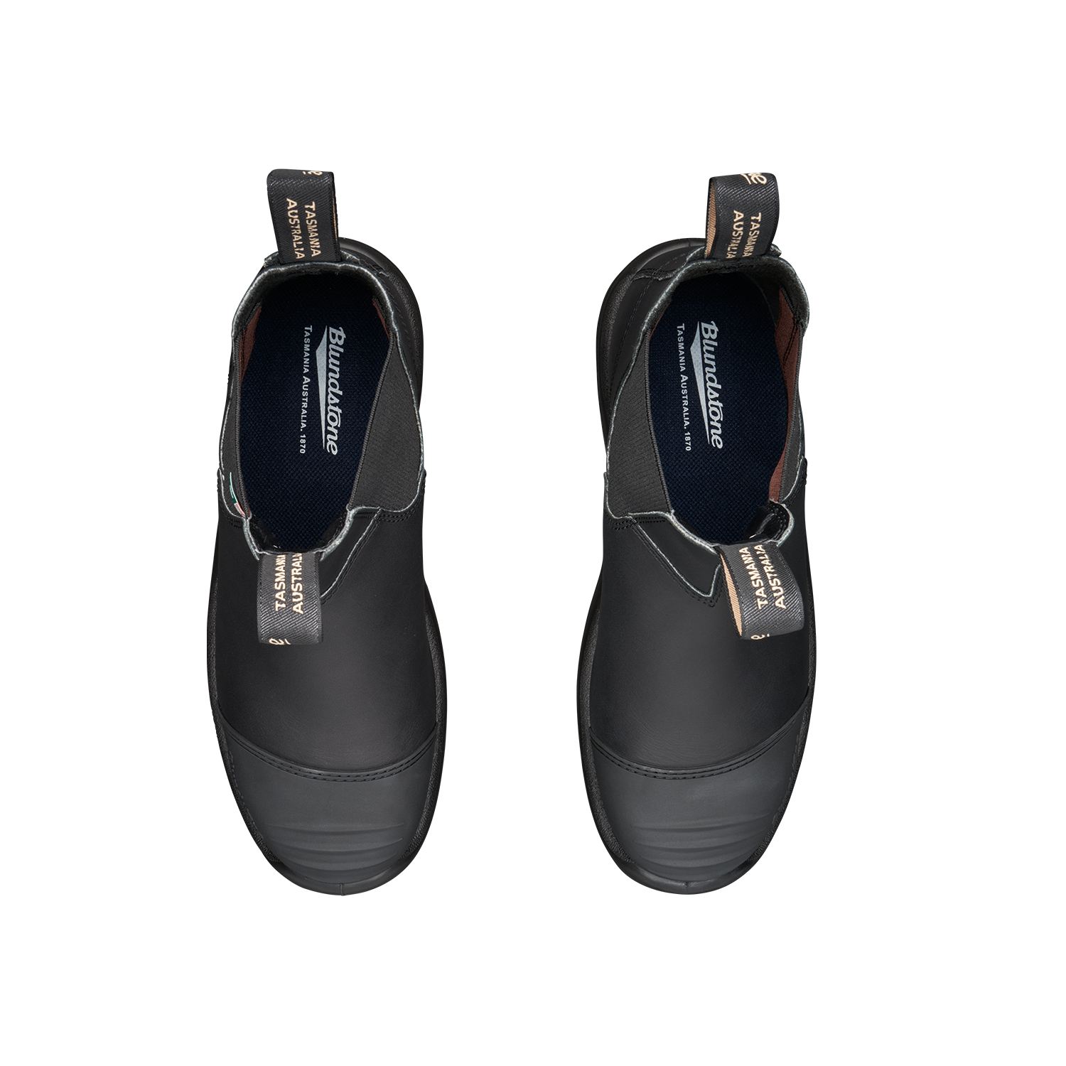 本A-31 15 ⑥ Blundstone 168 - Work & Safety Boot Rubber Toe Cap Black