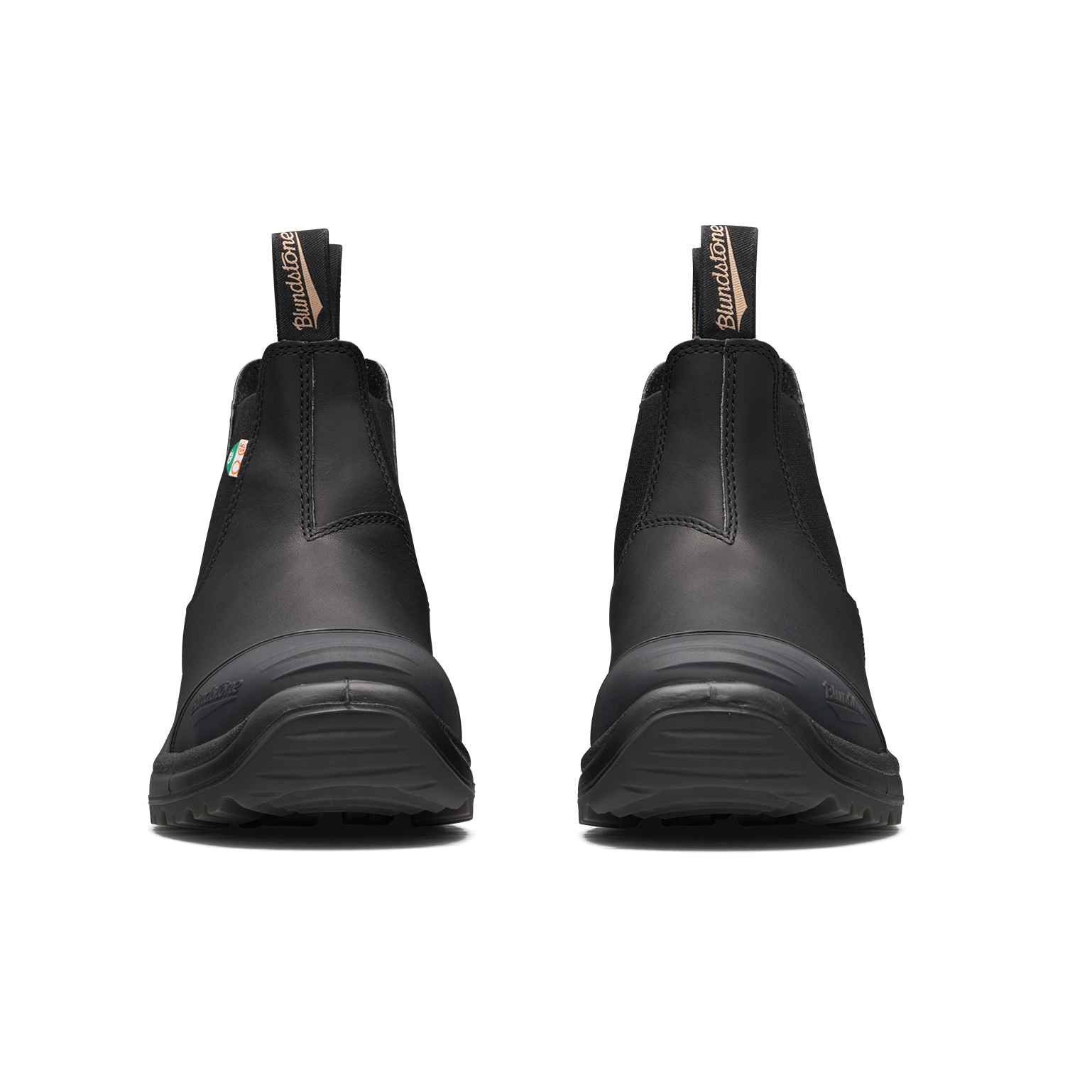 本A-31 15 ⑥ Blundstone 168 - Work & Safety Boot Rubber Toe Cap Black
